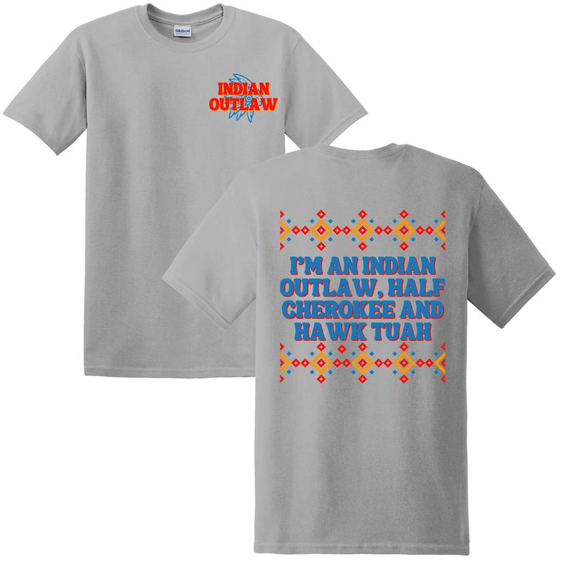 Hawk Tuah 24 T-Shirt Funny Southern America Sassy Spit On That Thang, Double Sided Version, Casual Cotton T-Shirts