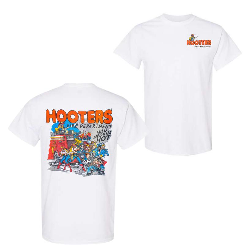 Hooters Fire Department T-Shirt, Shirt For Womens, Mens