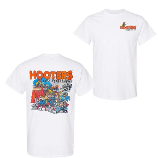 Hooters Fire Department T-Shirt, Shirt For Womens, Mens