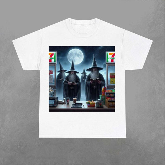 Wizard at 7eleven Shirt, Wizard Sweater, Gandaff Shirt, LOTR Sweater, Movie Graphic Shirt Classic Fabric Menswear Top Menswear Top