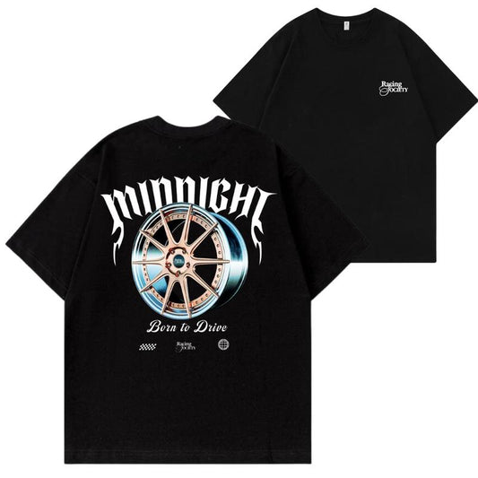 Midnight Born To Drive Cars T-shirt, Hoodie, Sweater, Car Enthusiast Shirt, Car Clothing, Unisex