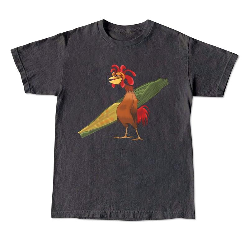 Chicken Joe Shirt, Beach Surf Unisex T-Shirt Back Printed Cotton Casual Classic, Gift for Her, Gift for Him, Gift for Friend Menswear Top