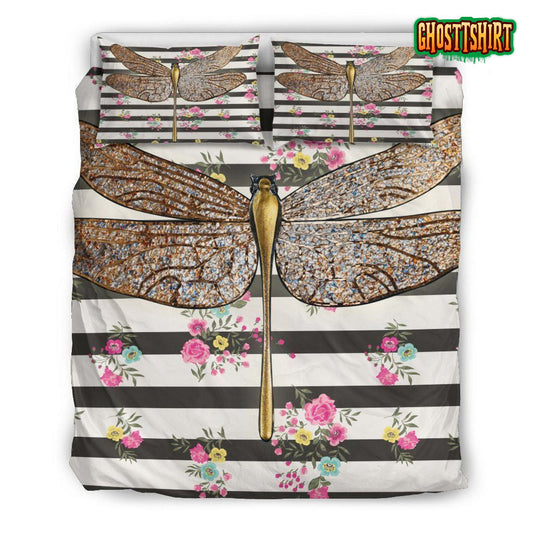 Dragonfly Bed Sheets Duvet Cover Bedding Set