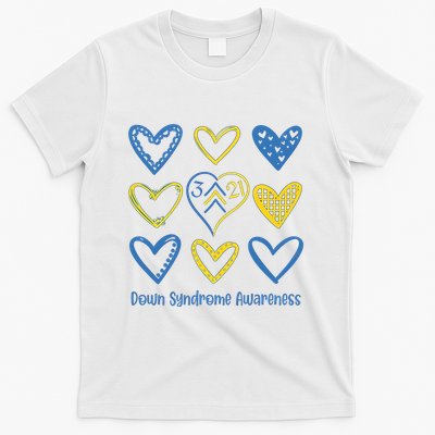 Down Syndrome Awareness Heart Lover Supporter T-Shirt