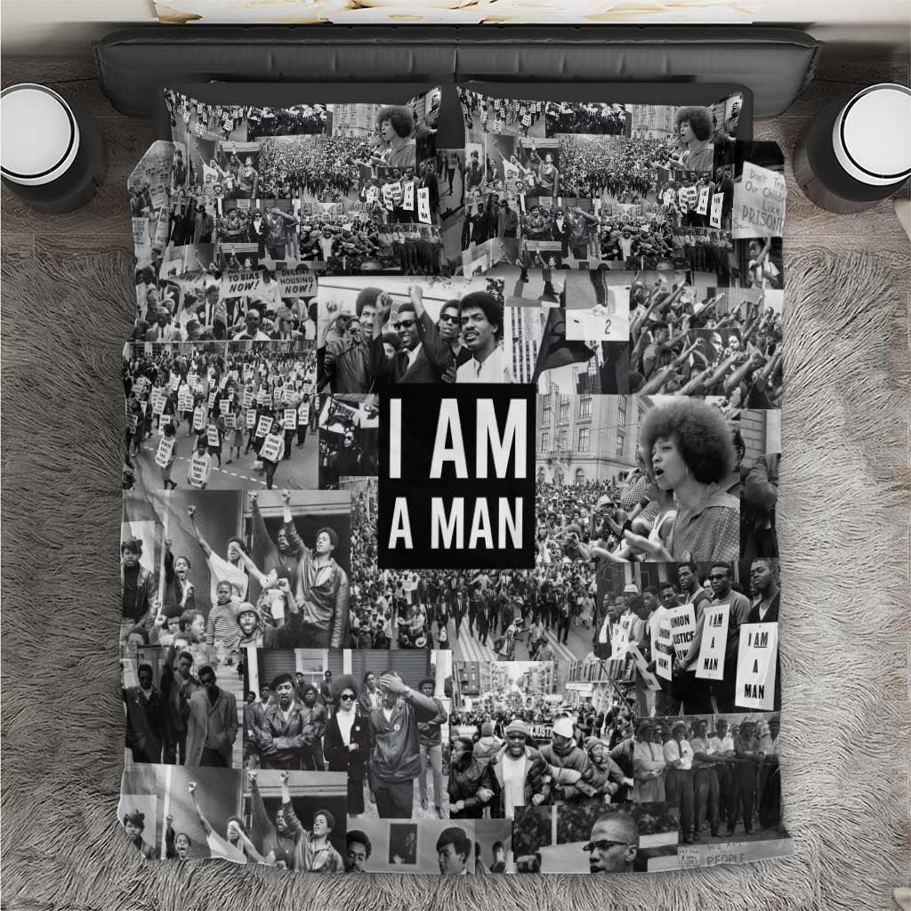 Black Power Bedding Set African American Culture DT02