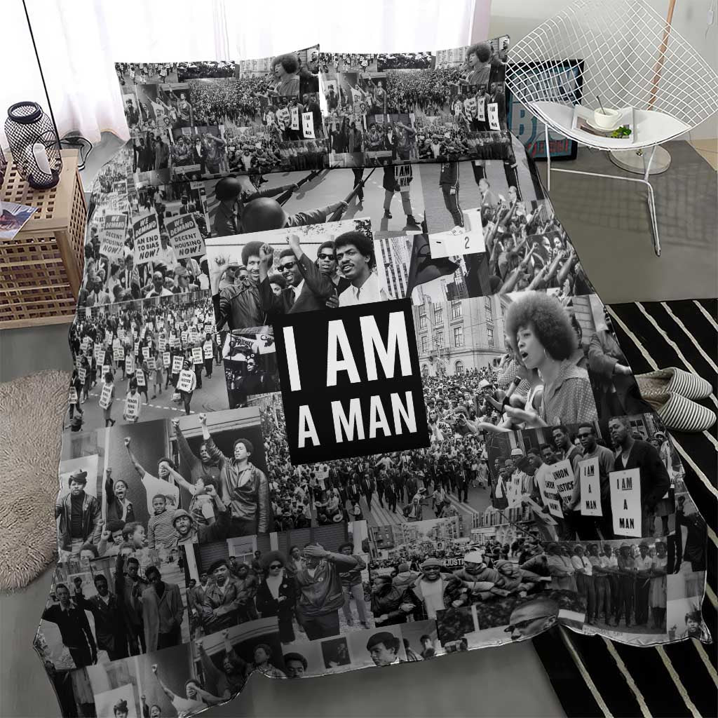 Black Power Bedding Set African American Culture DT02