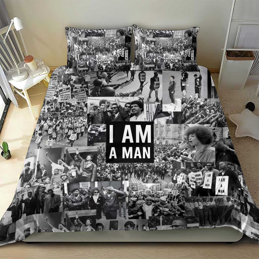 Black Power Bedding Set African American Culture DT02
