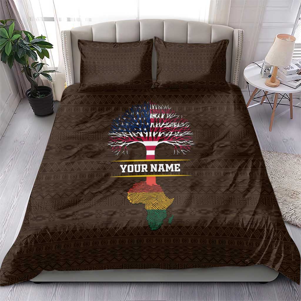 African Roots Design - Custom Personalized Bedding Set DT02