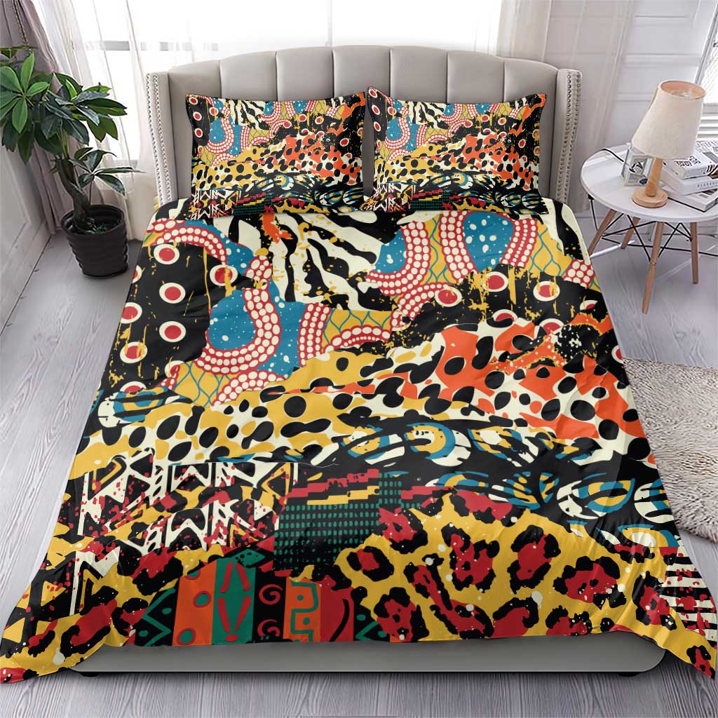 African Wildlife Bedding Set Animal Pattern DT02