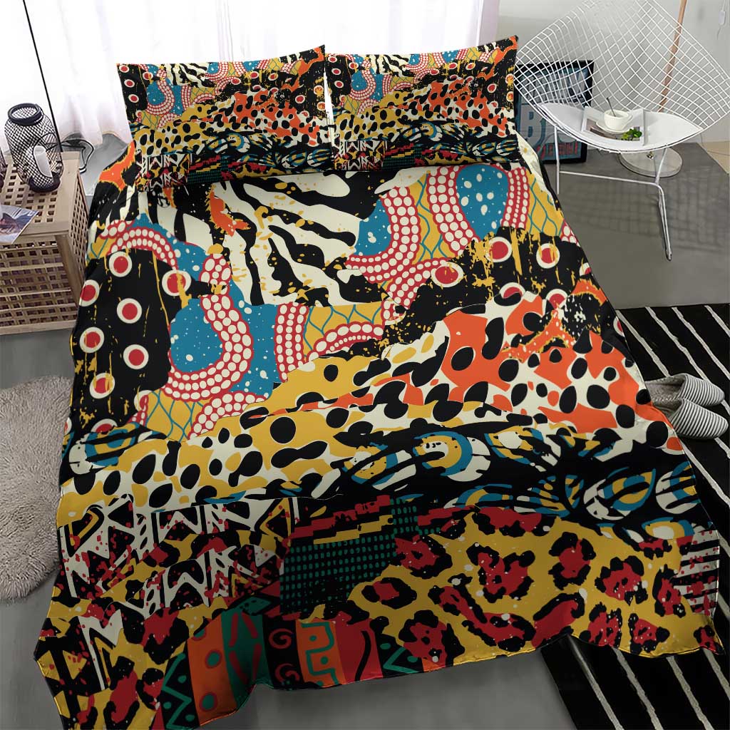 African Wildlife Bedding Set Animal Pattern DT02