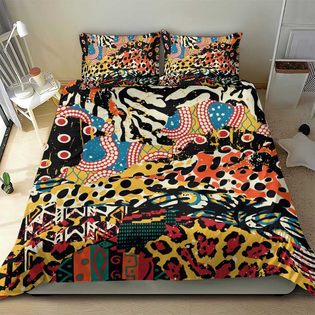 African Wildlife Bedding Set Animal Pattern DT02