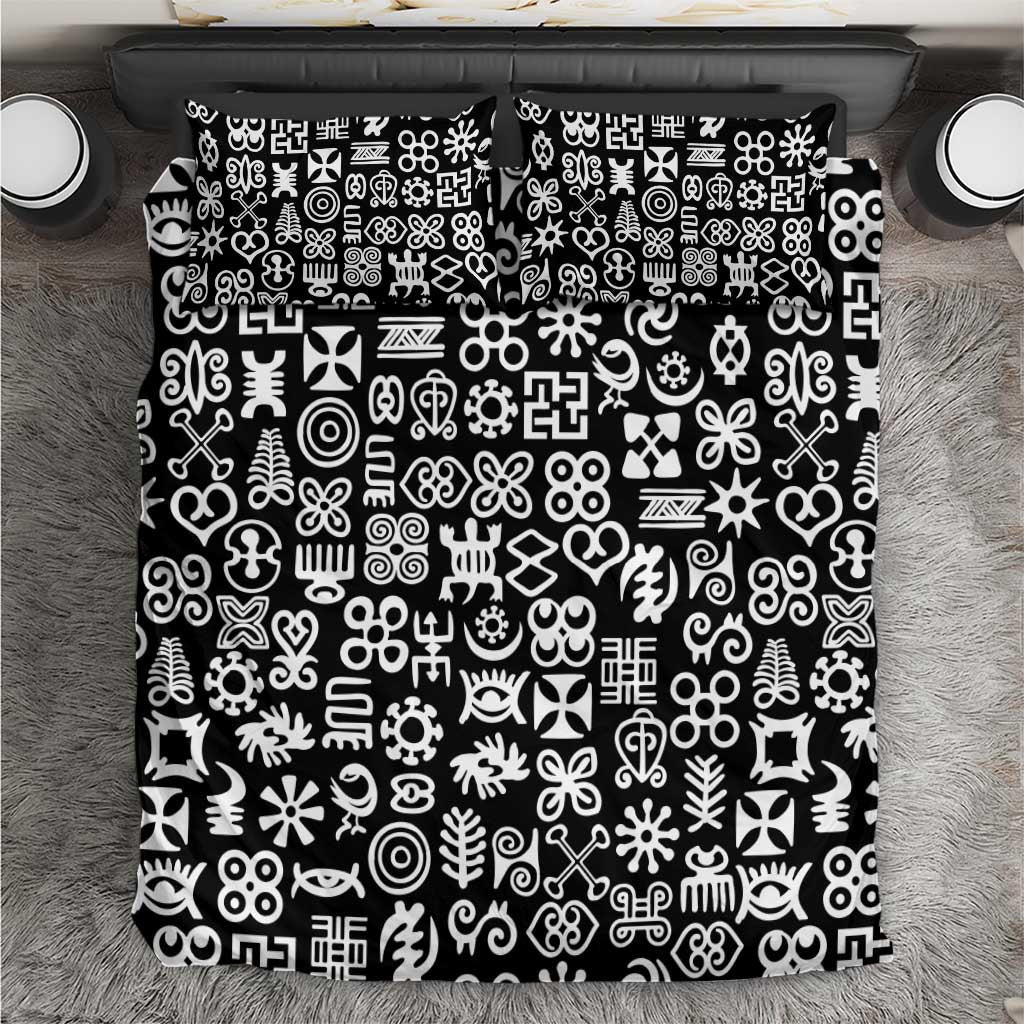 African Adinkra Bedding Set - Mixed Pattern Symbols DT02