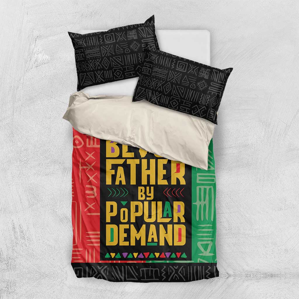 Black Father By Popular Demand Bedding Set African Art DT03