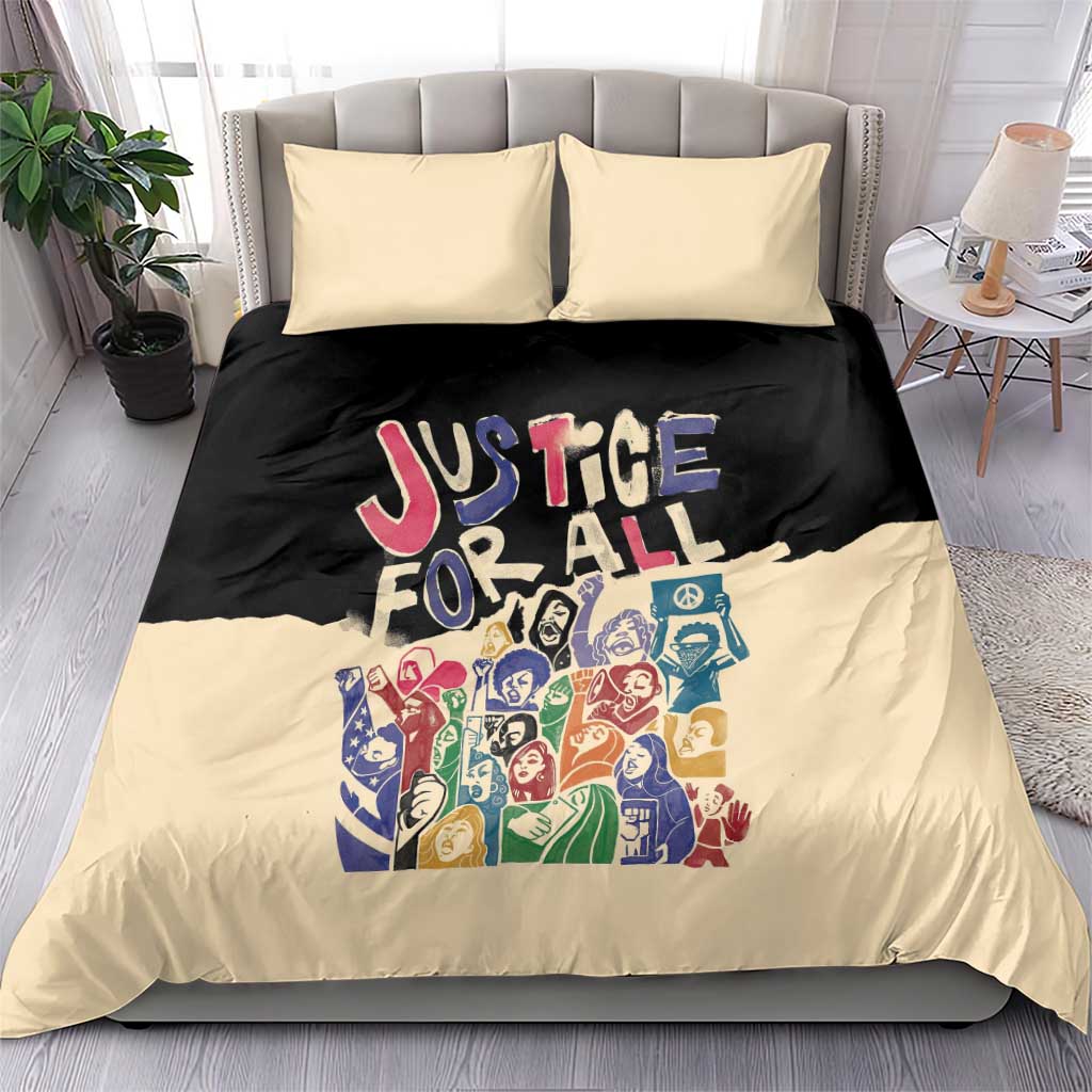 African Stand Firm Bedding Set Justice For All DT03