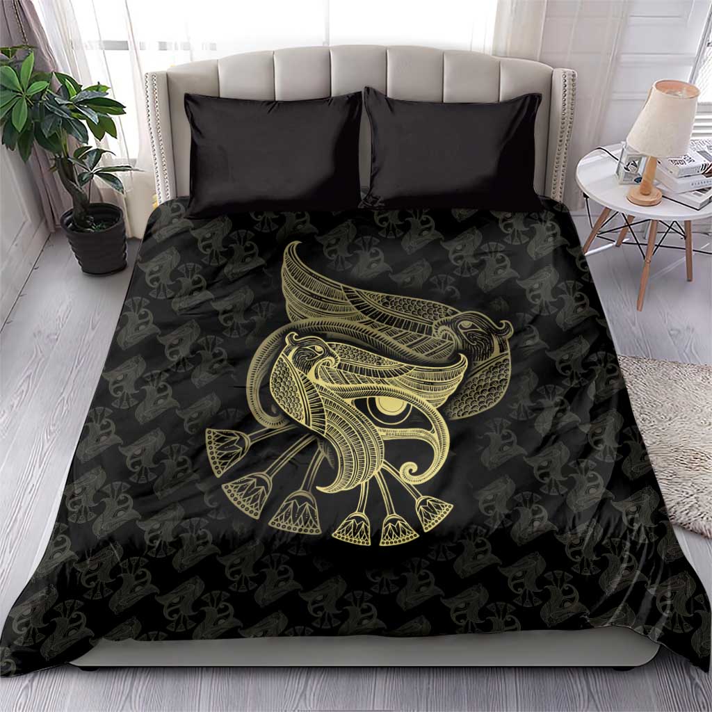 Afro Egypt Bedding Set Horus Eyes Egyptian God DT03