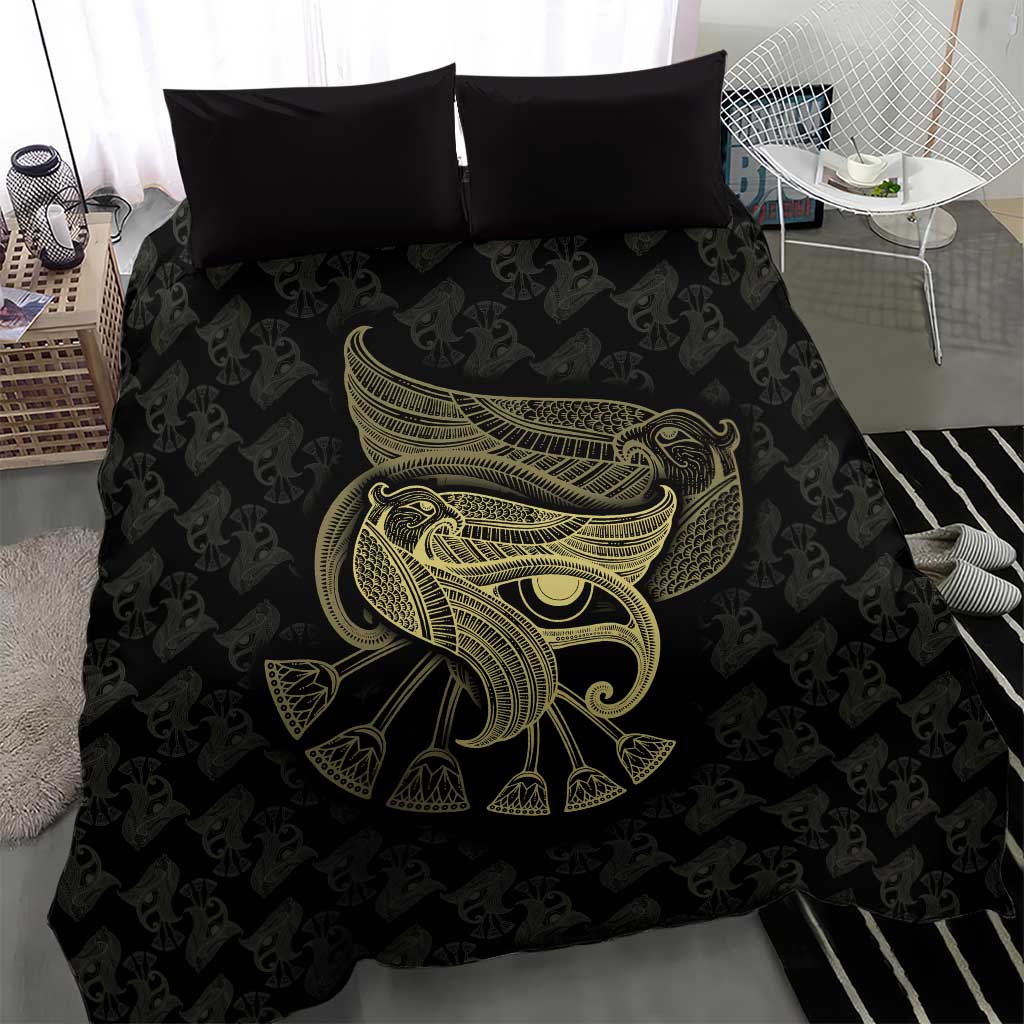 Afro Egypt Bedding Set Horus Eyes Egyptian God DT03