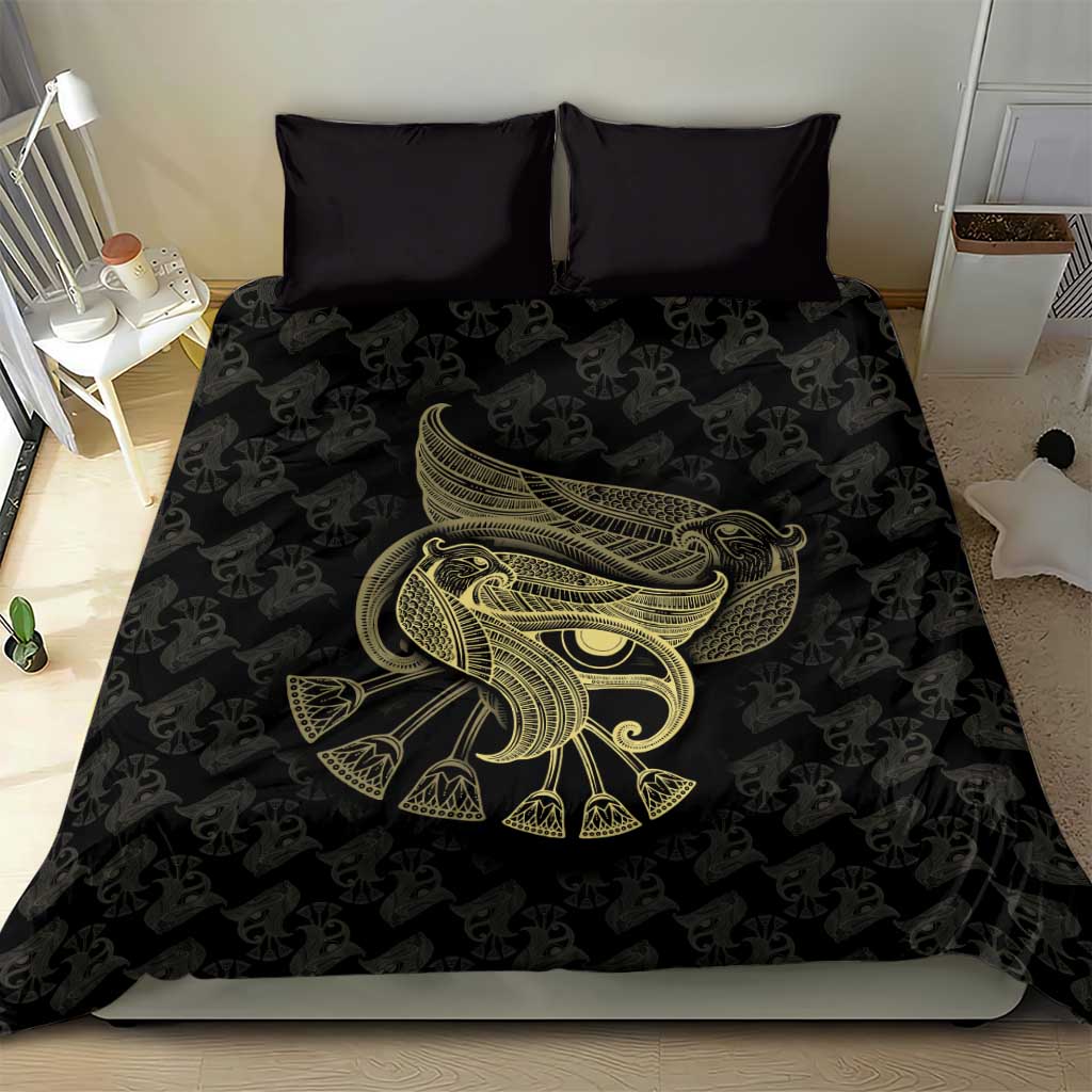 Afro Egypt Bedding Set Horus Eyes Egyptian God DT03