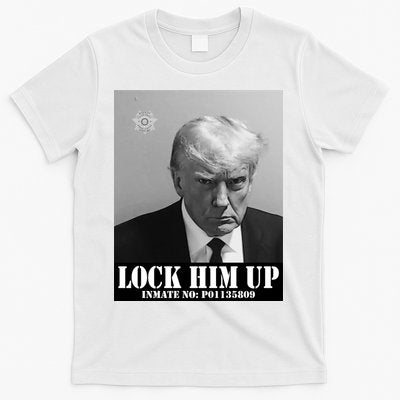 Donald Trump Lock Him Up Inmate Mugshot T-Shirt