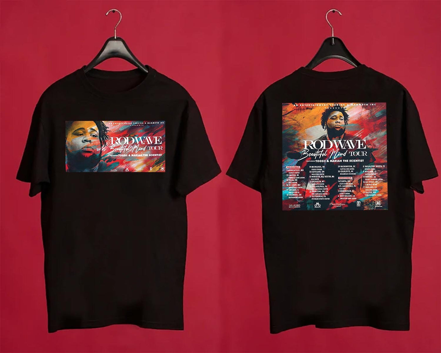 Rod Wave Beautiful Mind Shirt, Rod Wave Vintage T-Shirt