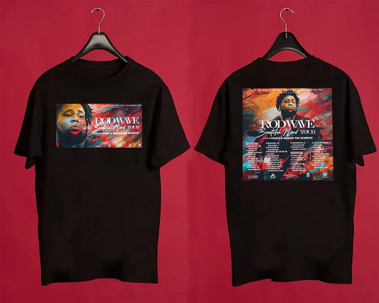 Rod Wave Beautiful Mind Shirt, Rod Wave Vintage T-Shirt