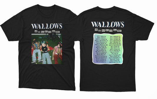 Wallows 2022 Tour Poster T-Shirt, Tell Me That It's Over Tour 2022 Shirt
