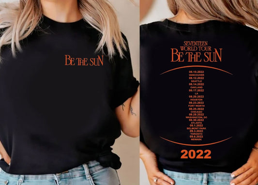 Seventeen Shirt, Seventeen Concert 2022, Seventeen Be The Sun