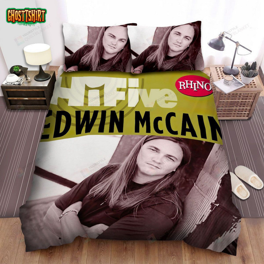 Edwin Mccain Music Hive Poster Bed Sheets Spread Comforter Duvet Cover Bedding Set