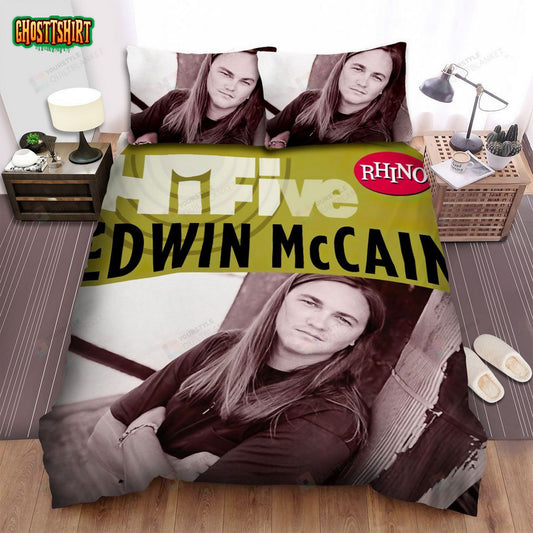 Edwin Mccain Music Hive Poster Bed Sheets Spread Comforter Duvet Cover Bedding Set