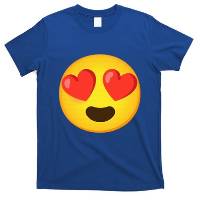 Emoticon Face grin hearts T-Shirt