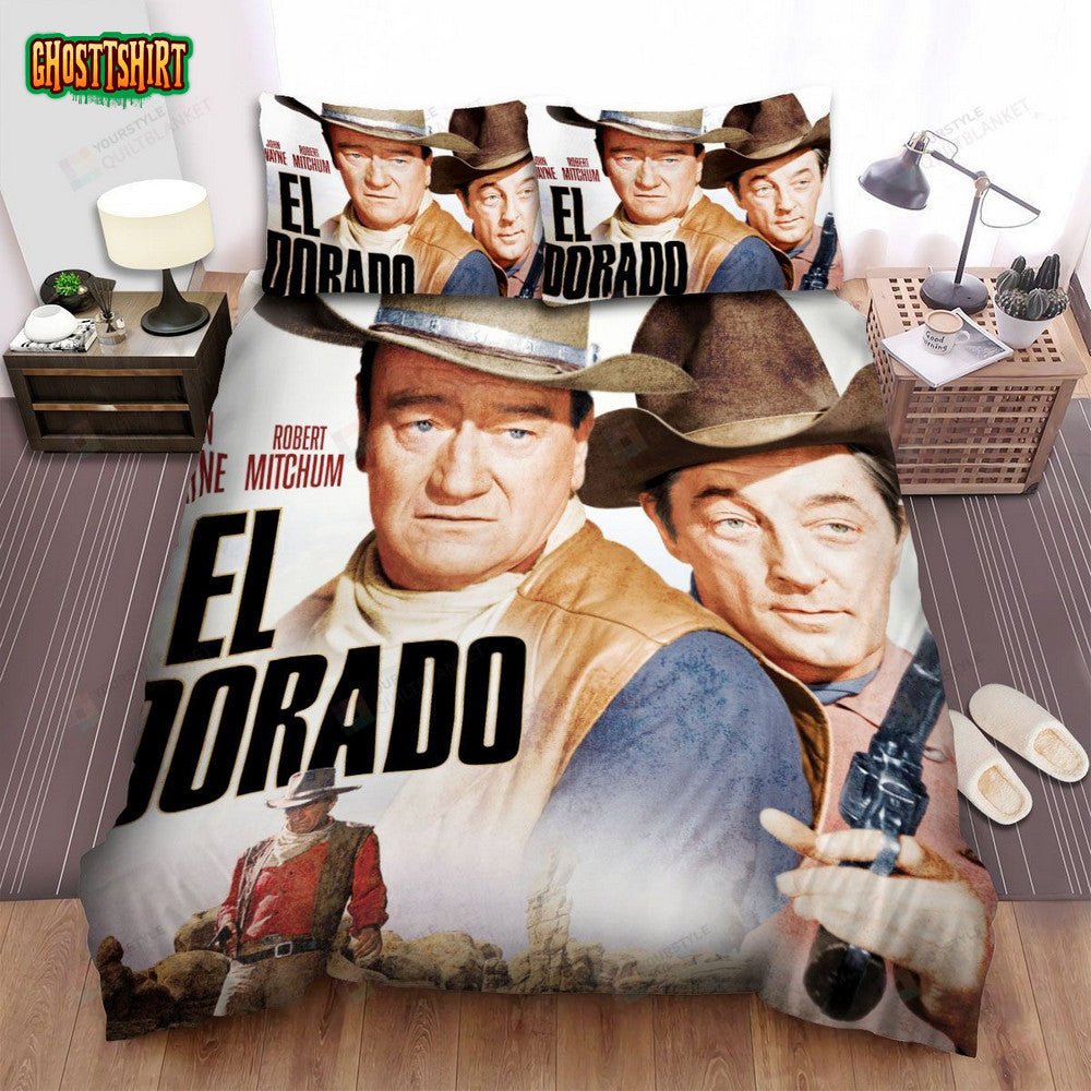 El Dorado Movie Poster 3 Bed Sheets Spread Comforter Duvet Cover Bedding Set