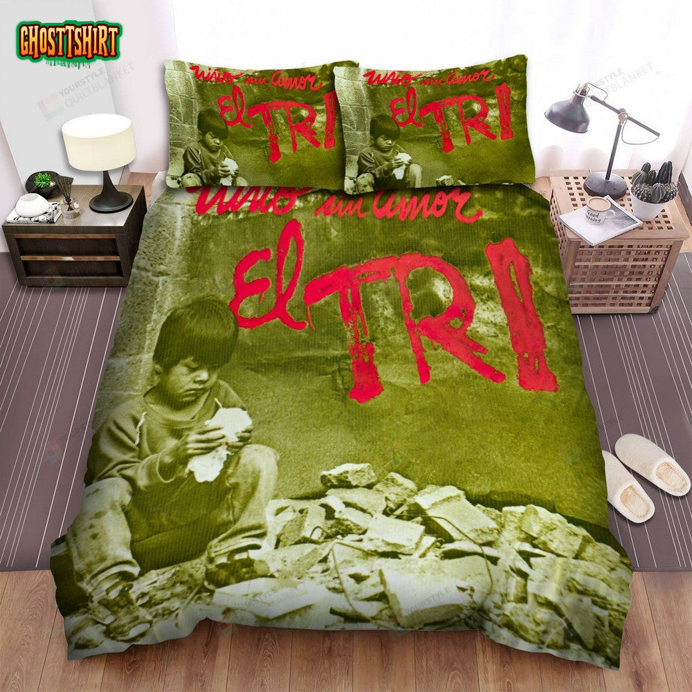 El Tri Band Album El Nino Sain Amor Bed Sheets Spread Comforter Duvet Cover Bedding Set