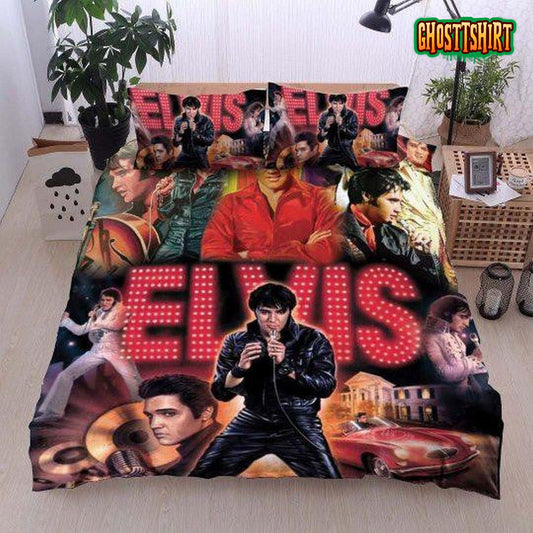 Elvis Presley Bedding Sets Halloween and Christmas