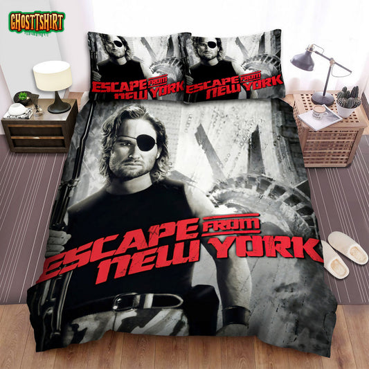 Escape From New York Movie Art 1 Bed Sheets Spread Comforter Duvet Cover Bedding Set