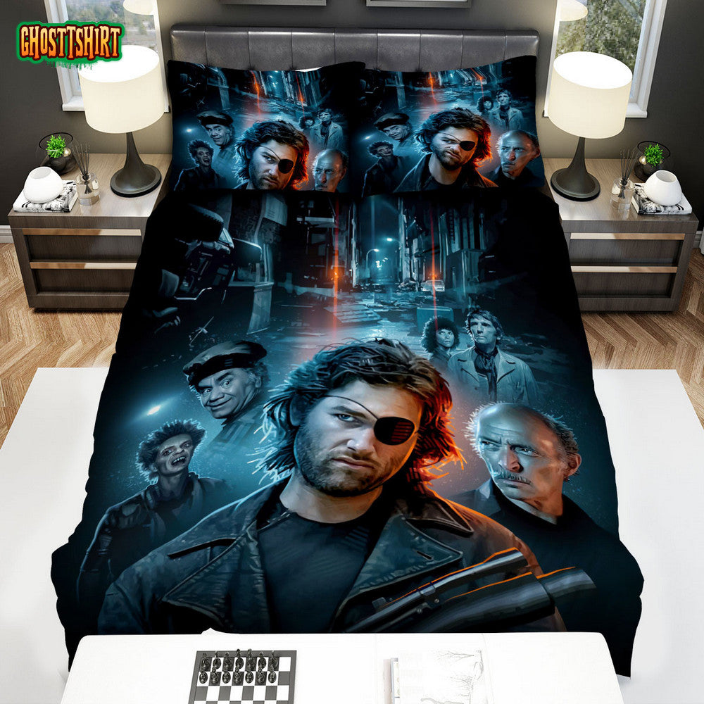Escape From New York Movie Poster 10 Bed Sheets Spread Comforter Duvet Cover Bedding Set