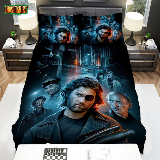 Escape From New York Movie Poster 10 Bed Sheets Spread Comforter Duvet Cover Bedding Set