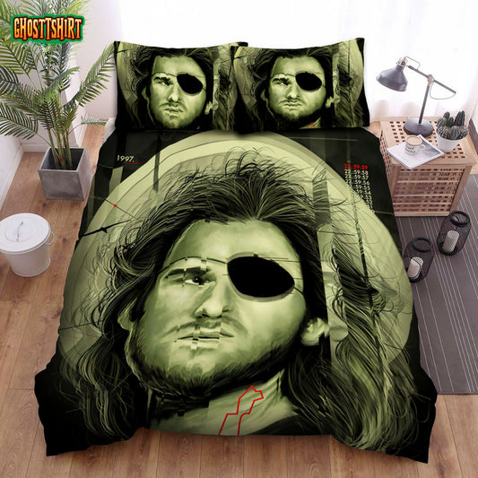 Escape From New York Movie Poster 3 Bed Sheets Spread Comforter Duvet Cover Bedding Set