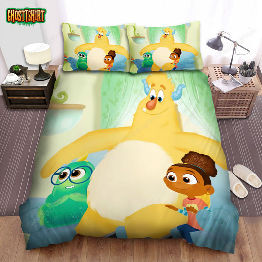 Esme & Roy Group Watching Tv Bed Sheets Spread Duvet Cover Bedding Set
