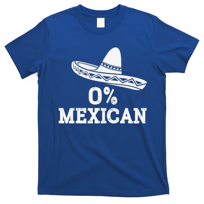 Funny 0 Mexican With Sombrero For Cinco De Mayo T-Shirt