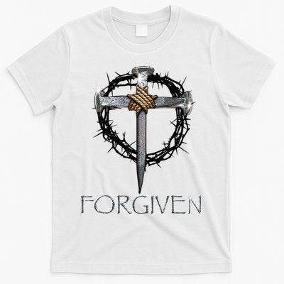 Forgiven 3 Nails crown of thorns T-Shirt