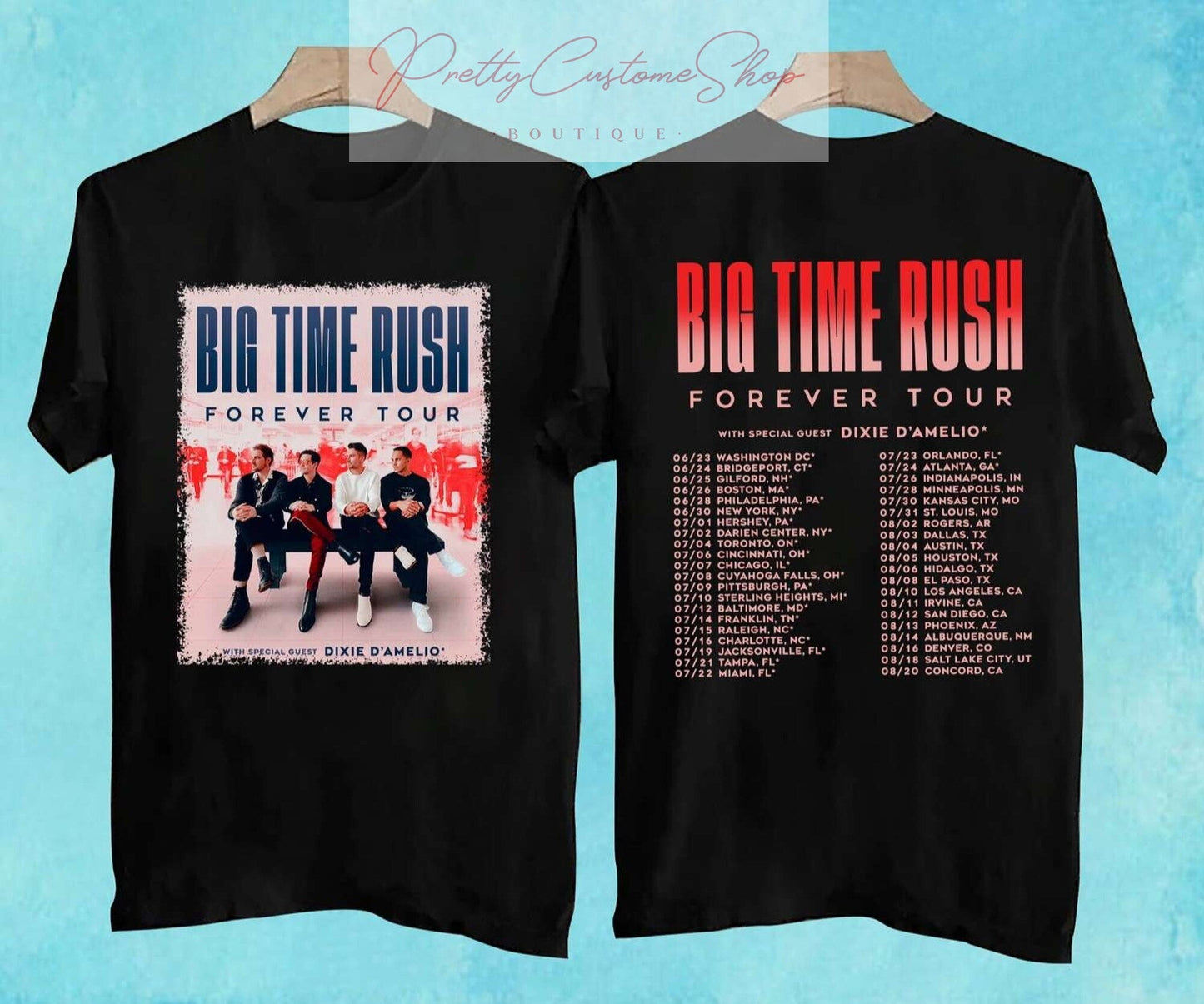 Big Time Rush Forever Tour 2022 Shirt, Forever Tour T Shirt, Big Time Rush Shirt