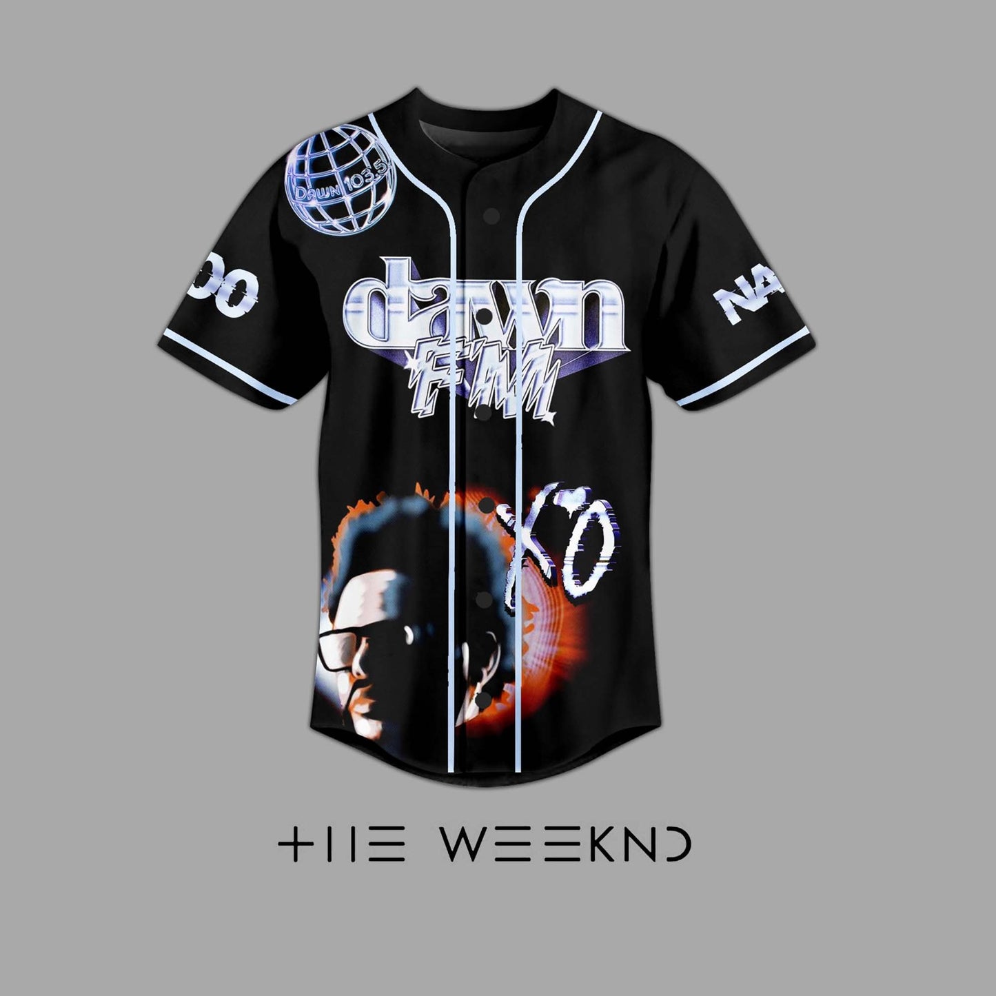 Fashionable Personalized The Weeknd Baseball Jersey