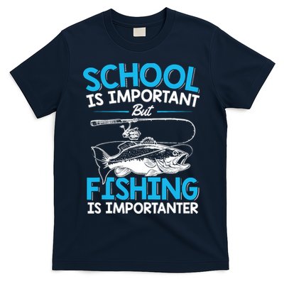 Fishing Boy Fish Lover Teen Boy Fishing T-Shirt