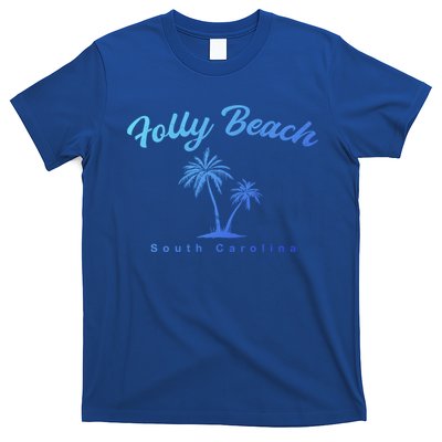 Folly Beach South Carolina Summer Sc Tropical Charleston Gift T-Shirt