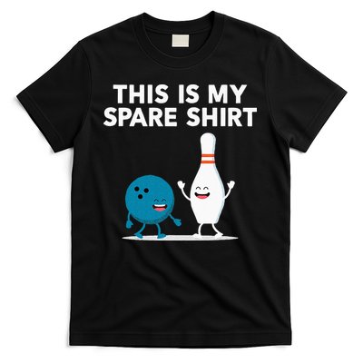 Funny Bowling Tee For Men Women & Spare T-Shirt