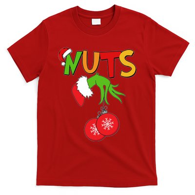 Funny Christmas Nuts Matching Couple T-Shirt