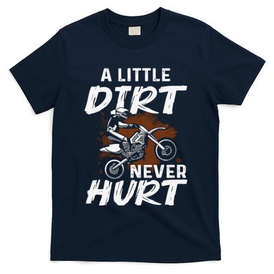 Funny Dirt Bike Art For Boy Motocross Biker Motorcycle T-Shirt