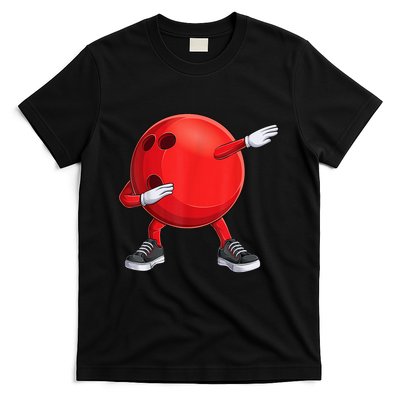 Funny Dab Bowling Ball Bowler Bowling Player T-Shirt