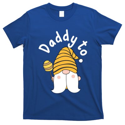 Funny Daddy To Bee New Father To Be Bee Gnome Gift T-Shirt