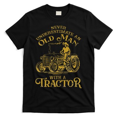 Funny Farmer Farm Tractor Farming Truck Lovers Humor Outfit T-Shirt