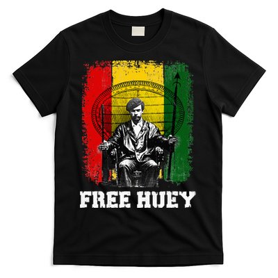 Free Huey Black History & African Roots Afro Empowerment T-Shirt